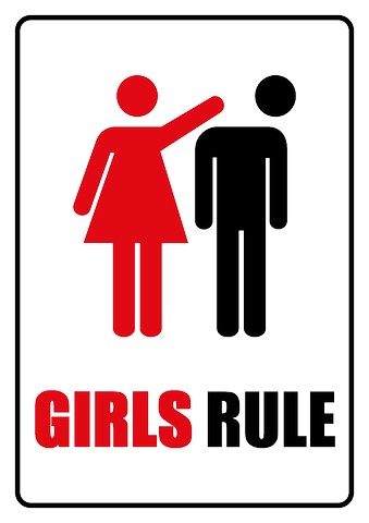 girls-rule-sign-template